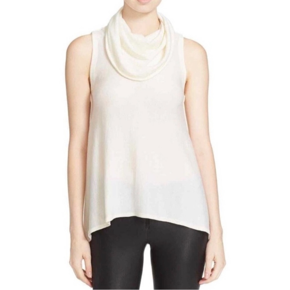 NWT Alice + Olivia | Sharry Wool Cashmere-Blend Turtleneck/ Cowl Neck Size M